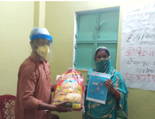 Ration kits distributed to lockdown affected families of Patna City